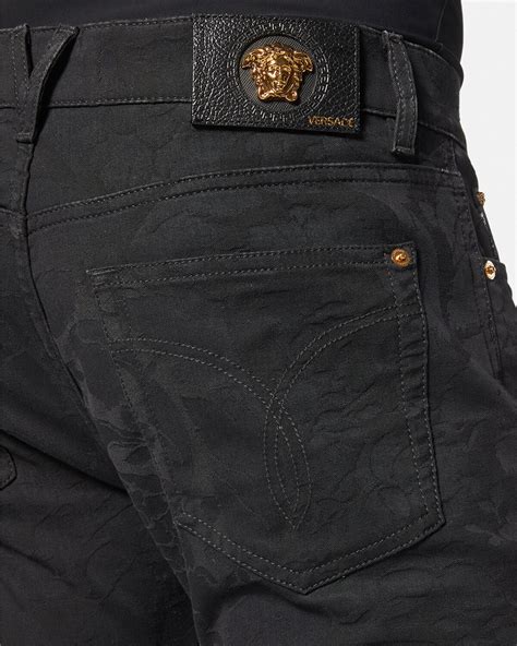 versace jeans e1vqbbs1_75465|Barocco Jacquard Slim.